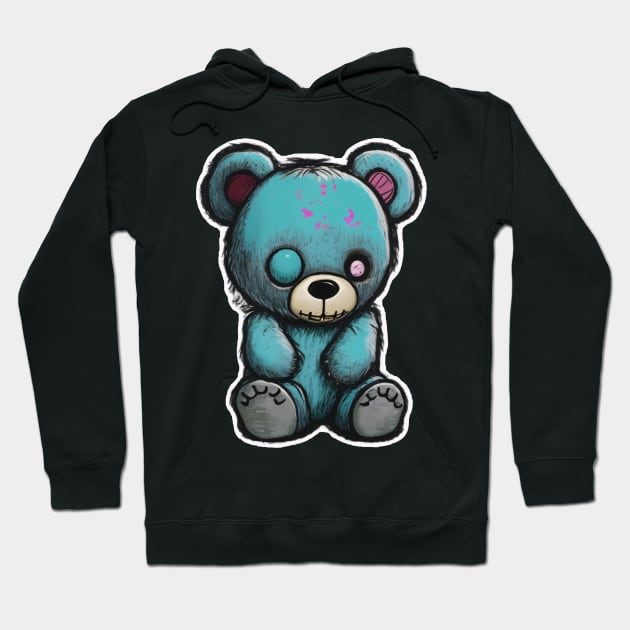 Zombie Bear Tee! Hoodie by SocietyTwentyThree